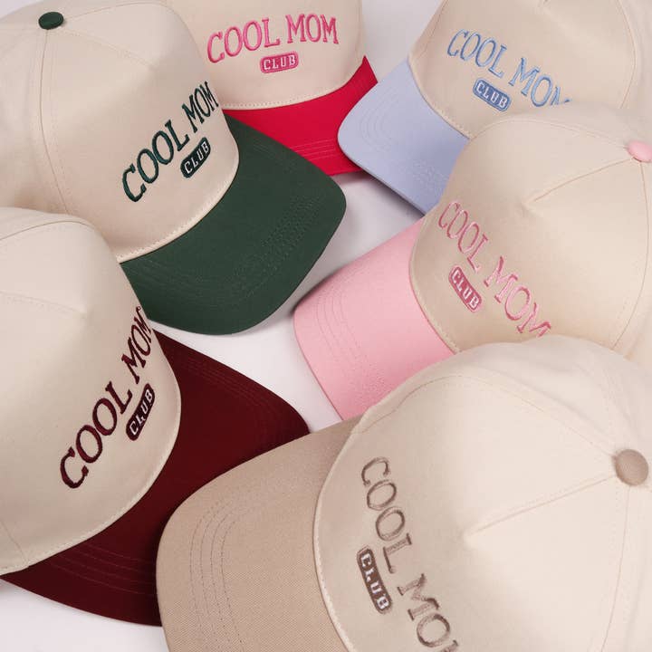 David And Young - Wholesale Baseball Cap - Women's - COOL MOM CLUB embroidery Two Tone Baseball Caps1