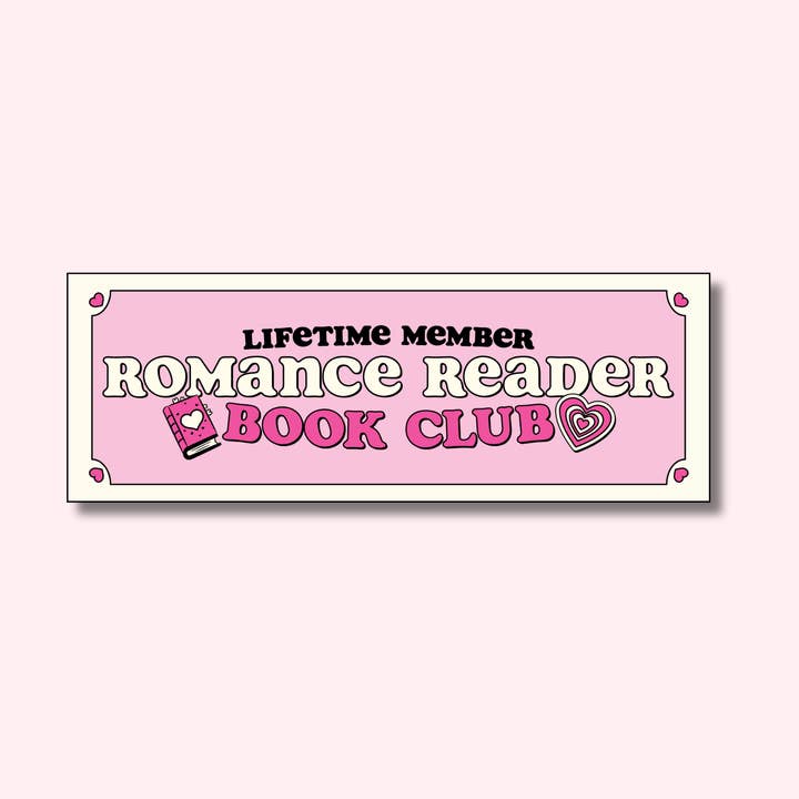 Lifetime Romance Club Handmade Bookmark for wholesale by 256 Craft Co