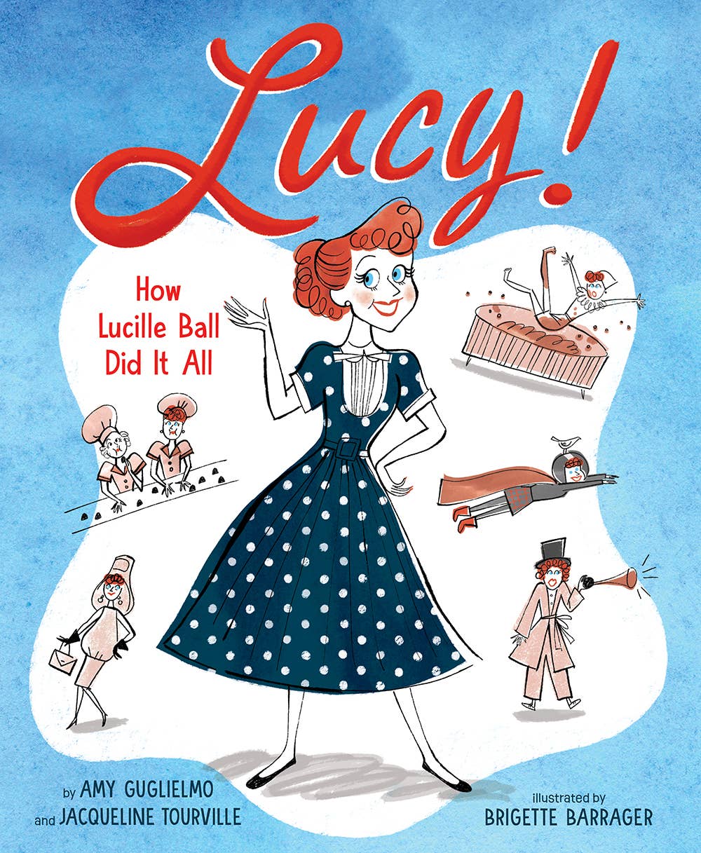 Abrams - Wholesale Preschool Book (3-5) - Lucy!: How Lucille Ball Did It All
