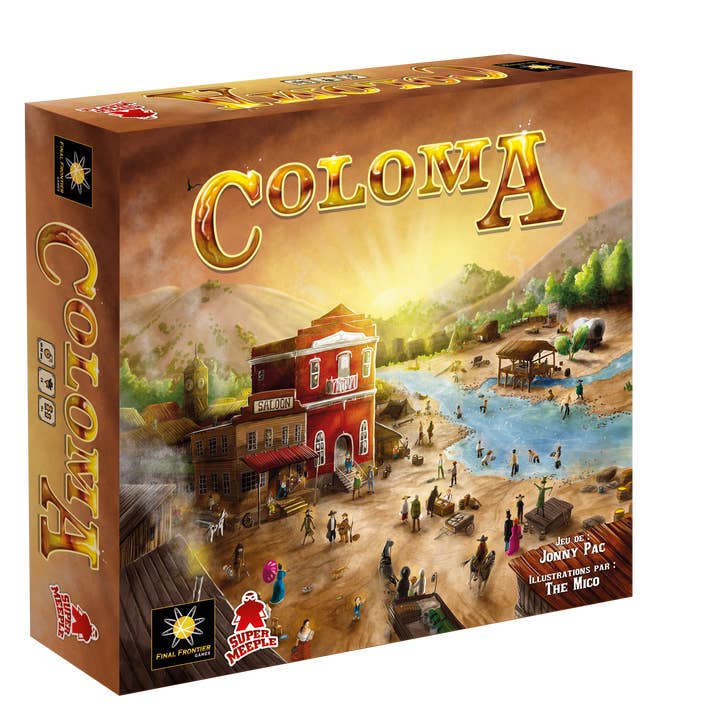 Super Meeple - Wholesale Board Game - Coloma - French Version - Boardgame