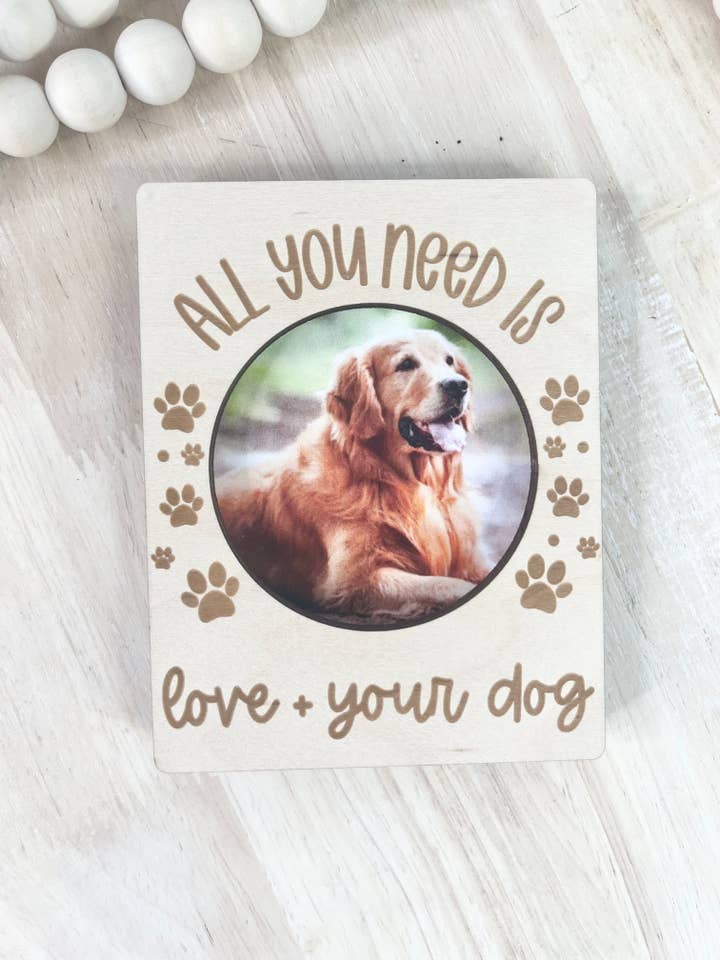 Dog Photo Frame | Refrigerator Magnet for wholesale by Mallory Jayde Home and Gifts