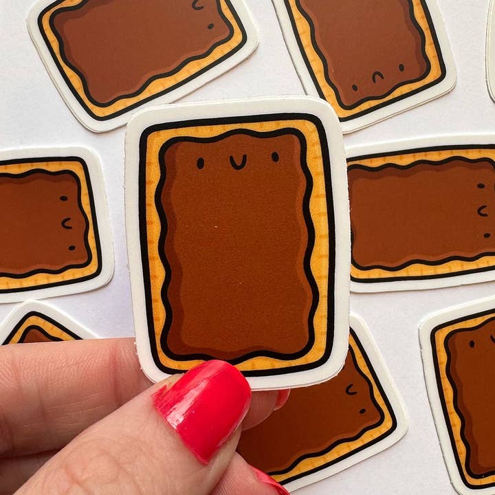 S'mores Toaster Pastry Mini Sticker for wholesale by Shop Emily M