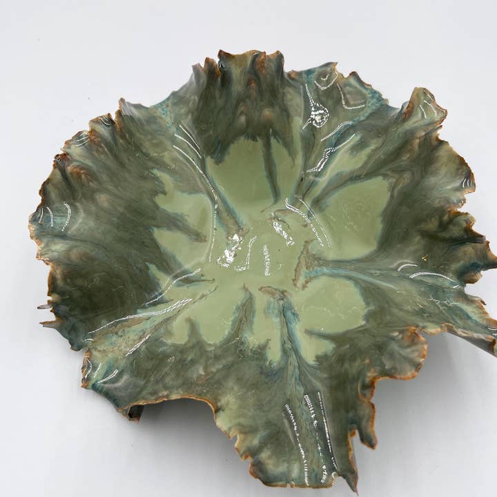 Cori Ceramics & Art LLC - Wholesale Decorative Plate/Dish/Bowl - Coral Beach Bowl6