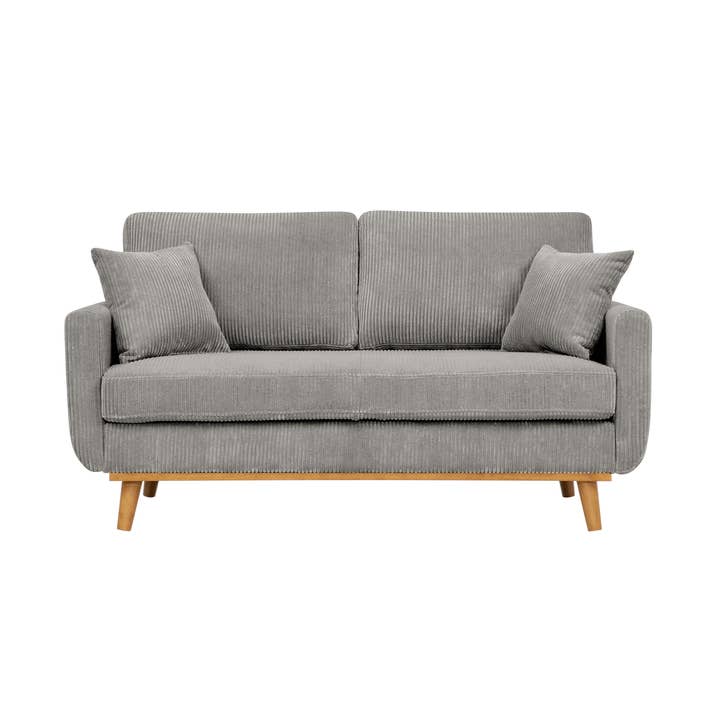 39F Inc. - Wholesale Sofa - Asher Mid-Century Corduroy Sofa, 5-Color, 2-Seat13