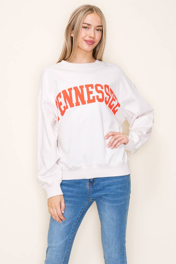 AVORIO FELPA PREMIUM WASH TENNESSEE (AVORIO) in vendita all'ingrosso su Faire6