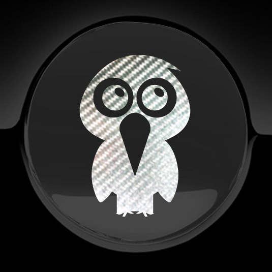 Adorable Eagle Fuel Cap Car Sticker for wholesale by WinsterCreations™