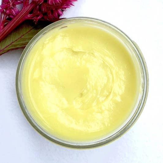 Organic Lavender Lemon Body Butter for wholesale by Homemade Betty LLC