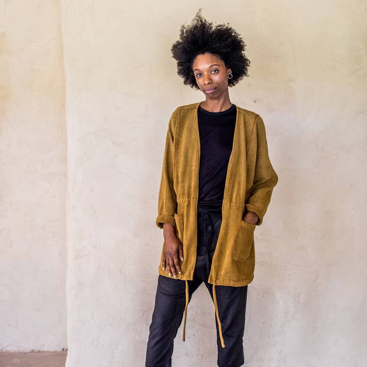 Hazed Jacket - Tumeric and other Purchase Wholesale chef jacket. Free Returns & Net 60 Terms on Faire trending on Faire.