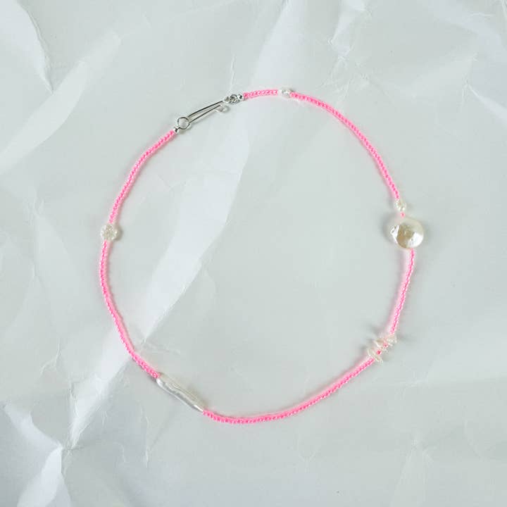 Millhouse Collection - Wholesale Beaded/Pearl Necklace - The Ama Necklace