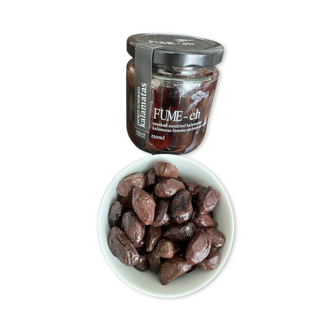 Fume-Eh Gourmet - Wholesale Olives - Smoked Sundried Kalamata Olives3