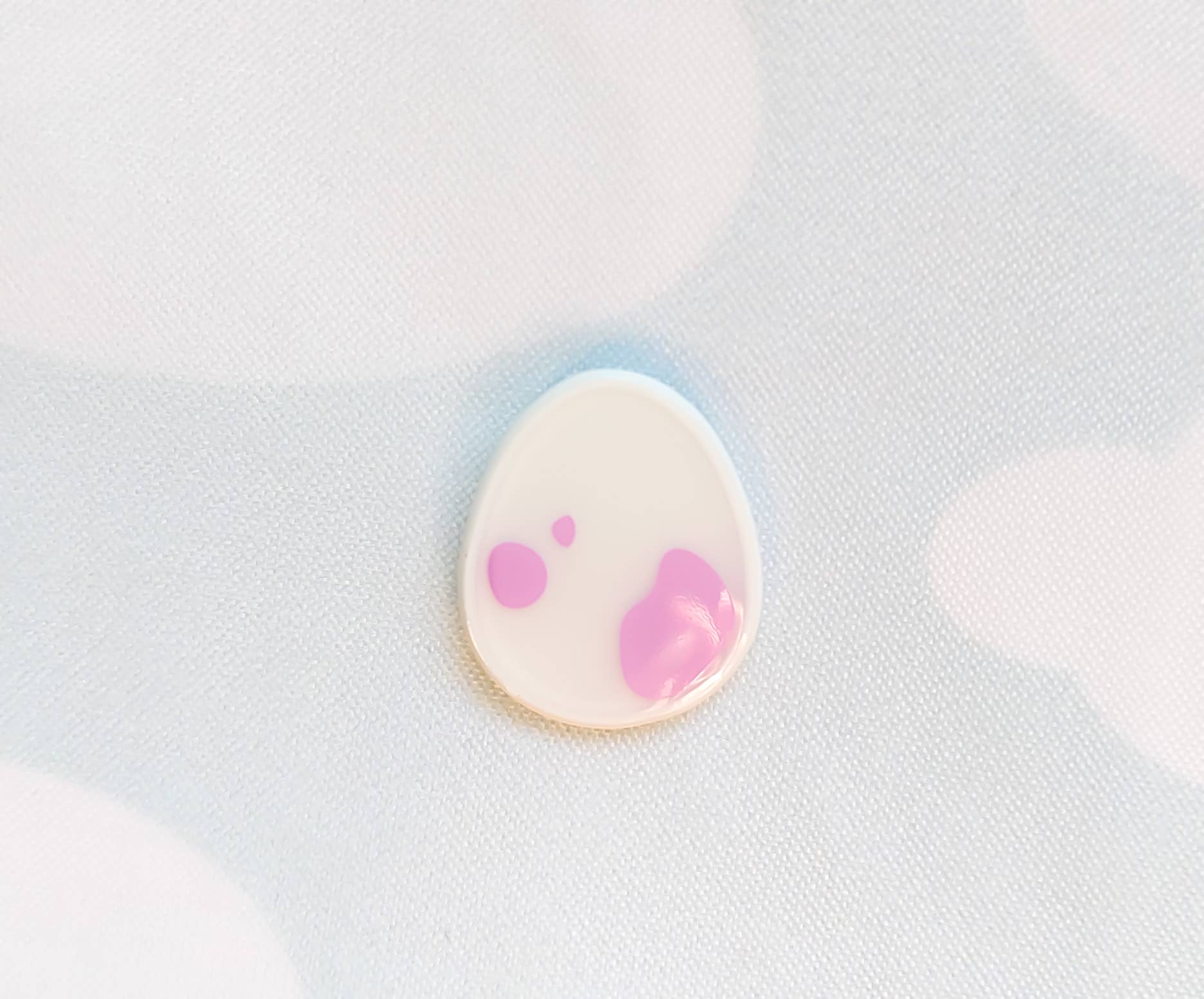 Atomik Cupcake Designs - Wholesale Lapel Pin/Button - Pastel Dino Eggs Mini Enamel Pin | .75 Inch Soft Enamel Egg 5