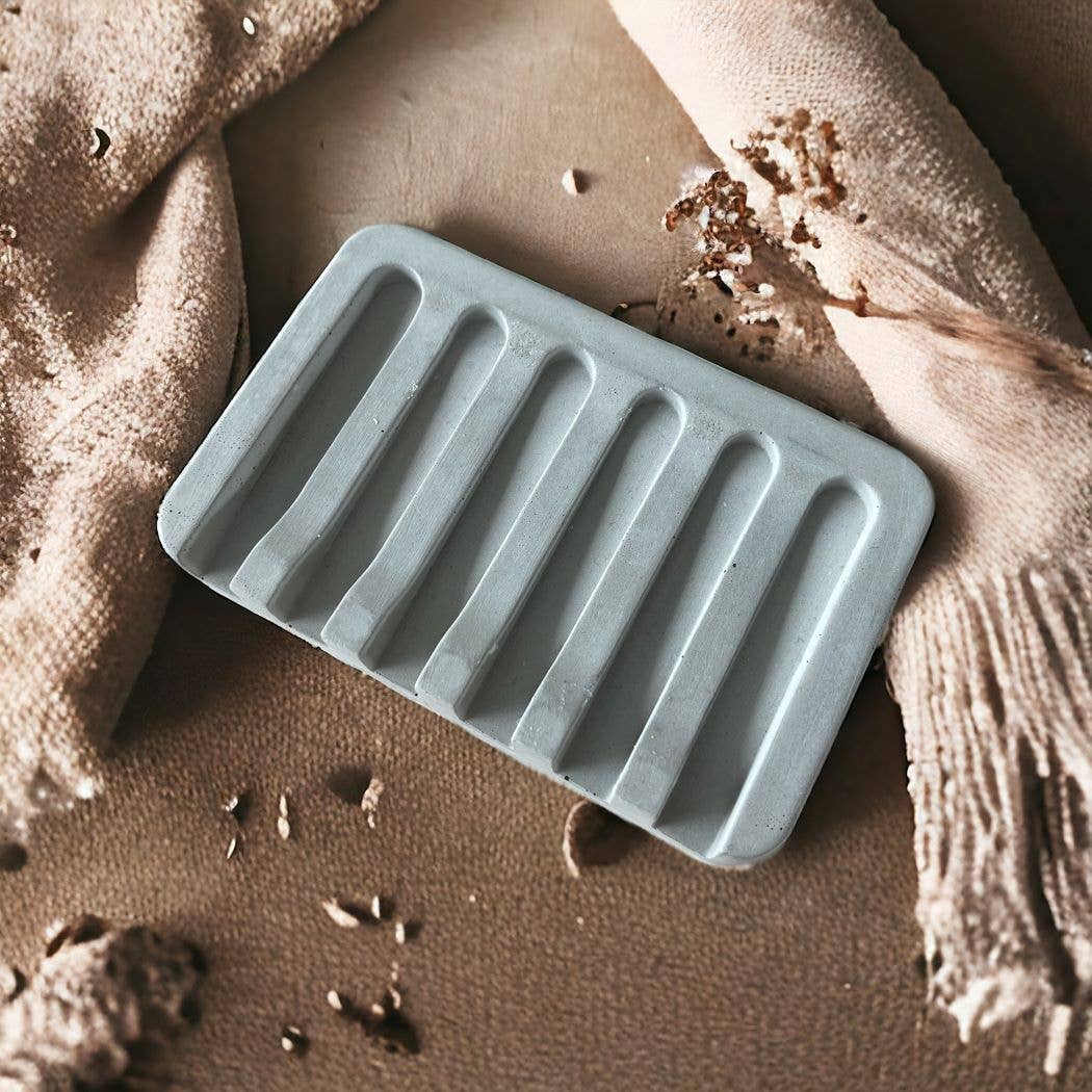 SoapArt - Wholesale Bath Soap Dish - Hand-poured Concrete Soap Dish4