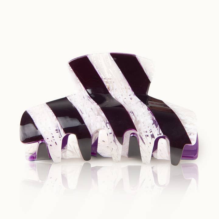 by Vivi. - Vendita all'ingrosso Fermaglio per capelli - Donna - Fermaglio per capelli Stripes Ametista0