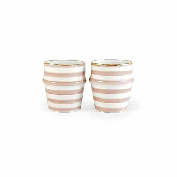 High crafty - Vente Tasse à café/thé - Tasses en céramique marocaine faites à la main avec ornements en or pur4