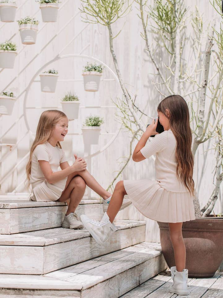 Mini Wonder Knit Top for wholesale by Aleeza Paris