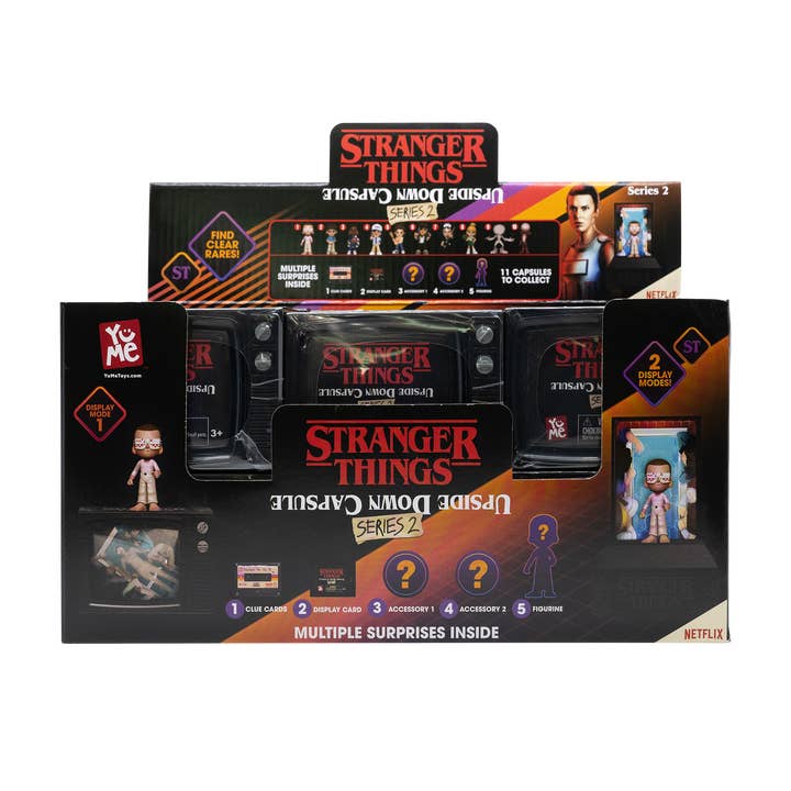 Toys Matter Inc. - Wholesale Figurine Toy - Kids - Stranger Things Mystery Capsule Figure S2 Blind Box CDU2
