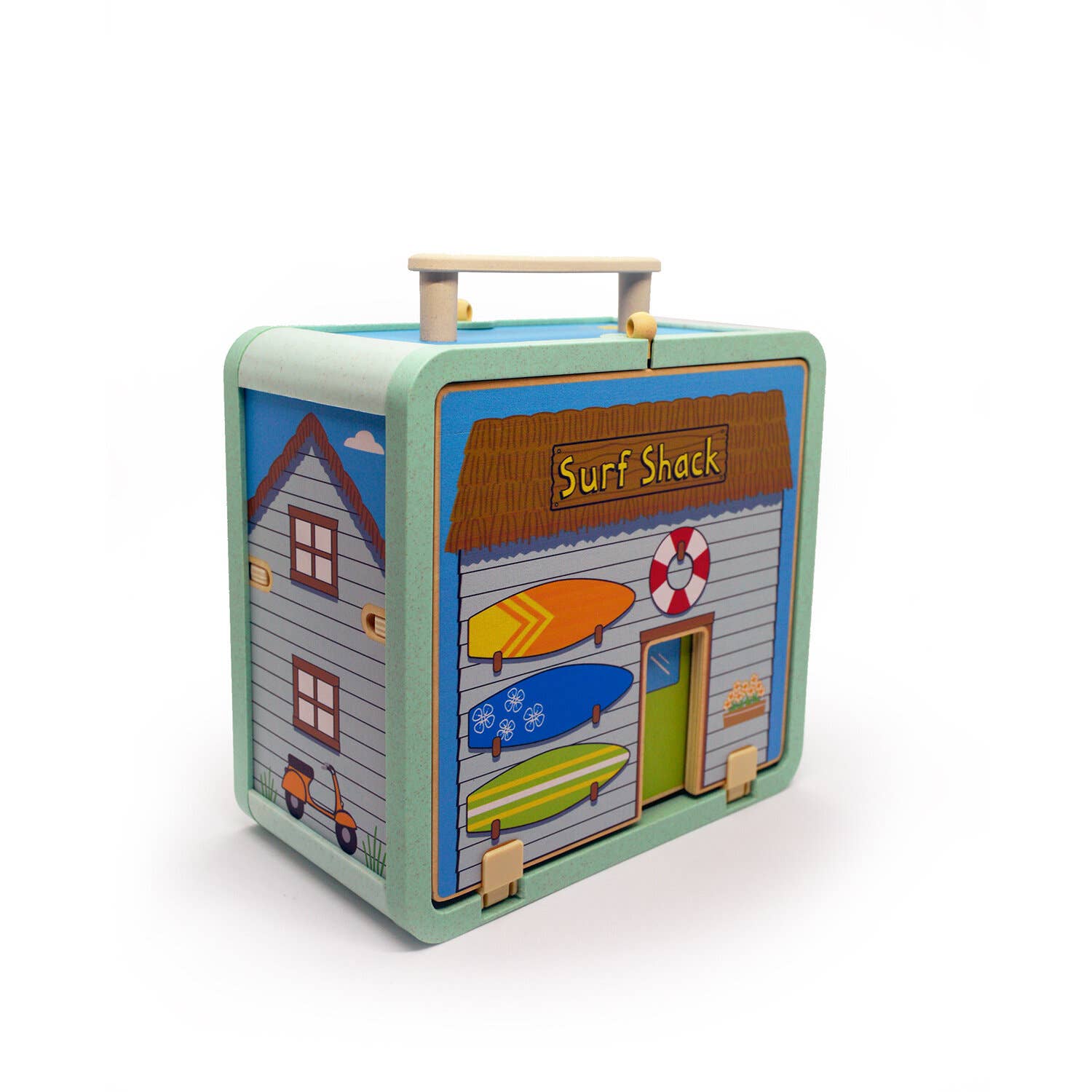 Jack Rabbit Creations - Wholesale Toy Set - Kids - Suitcase Series: Surf Shack1