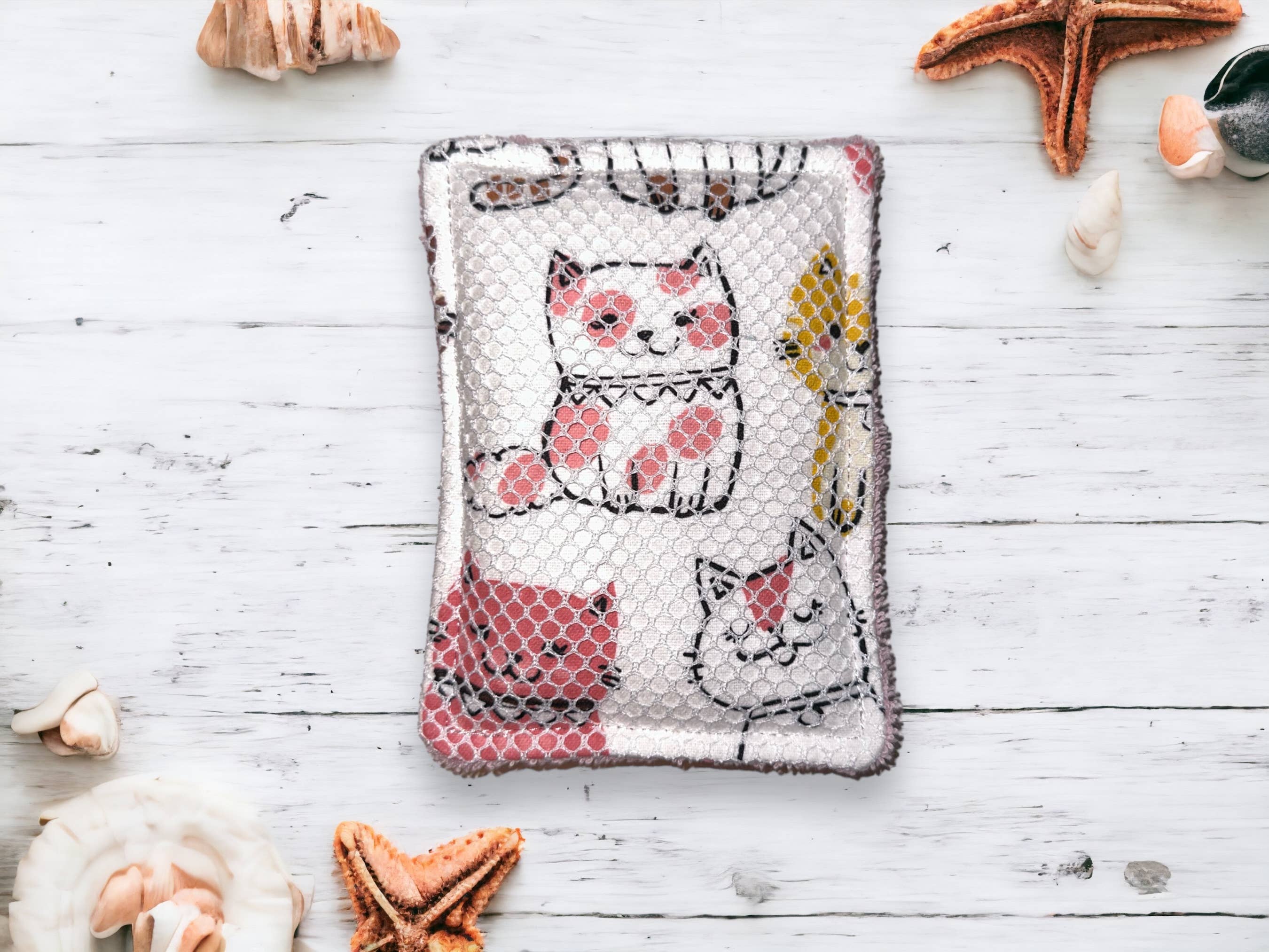 Three Dandelion Wishes - Wholesale Cleaning Sponge - Reusable Sponge Cute Cats2
