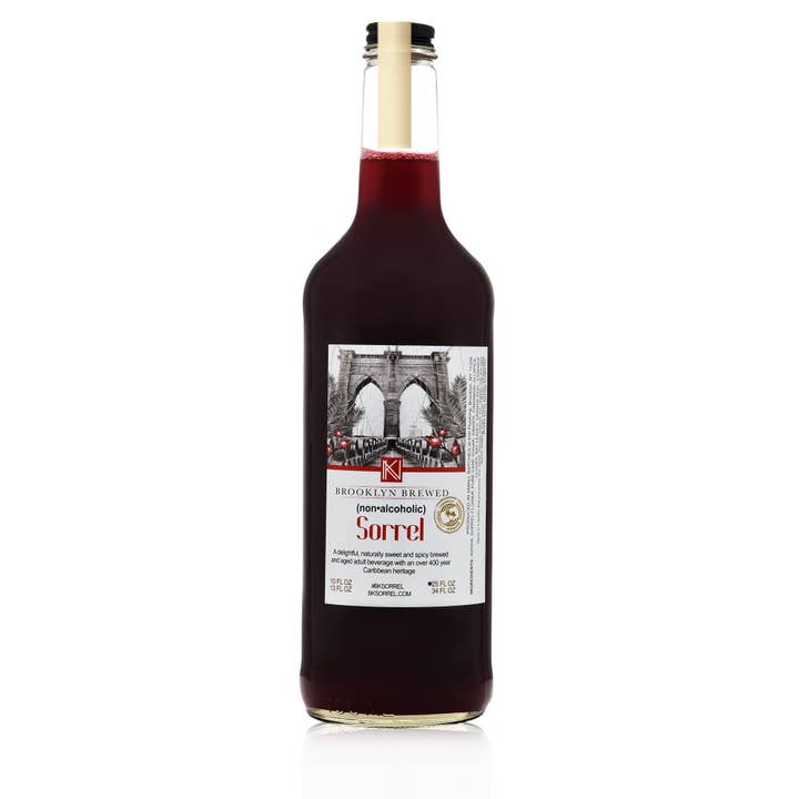 Brooklyn gebrouwen zuring 25oz *lichtere batch* voor wholesale door Brooklyn Brewed Sorrel