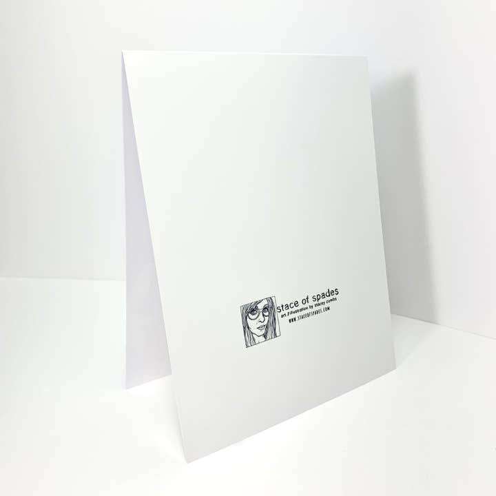stace of spades - Vente Cartes de Noël - Carte de vœux Totoro