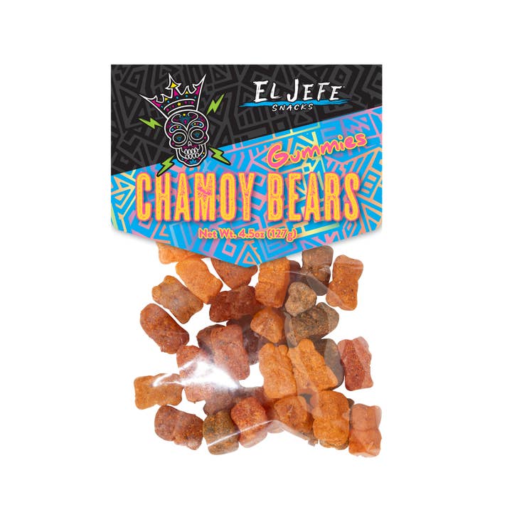 J&K Distributors - Wholesale Gummy - El Jefe - Chamoy Gummy Bears