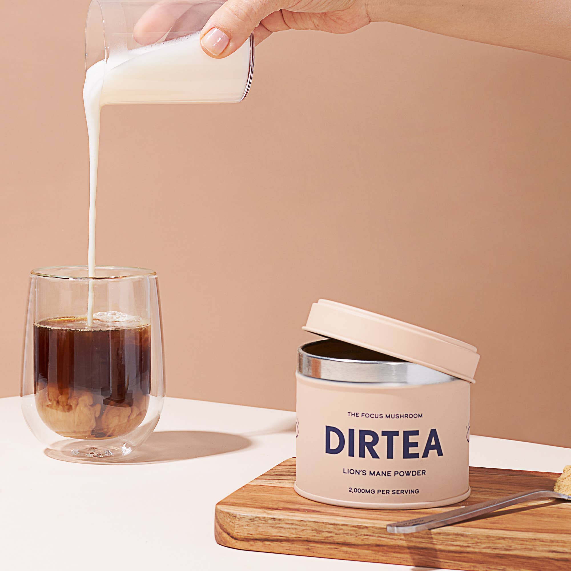 DIRTEA – Großhandel Protein-/Superfood-Pulver – Lion's Mane - Focus Pilzpulver1