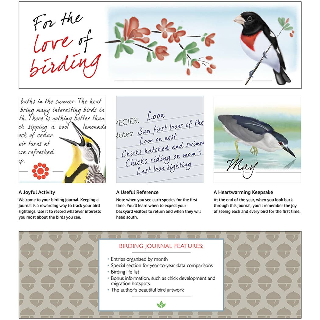 AdventureKEEN - Wholesale Journal/Diary - Birding Journal1