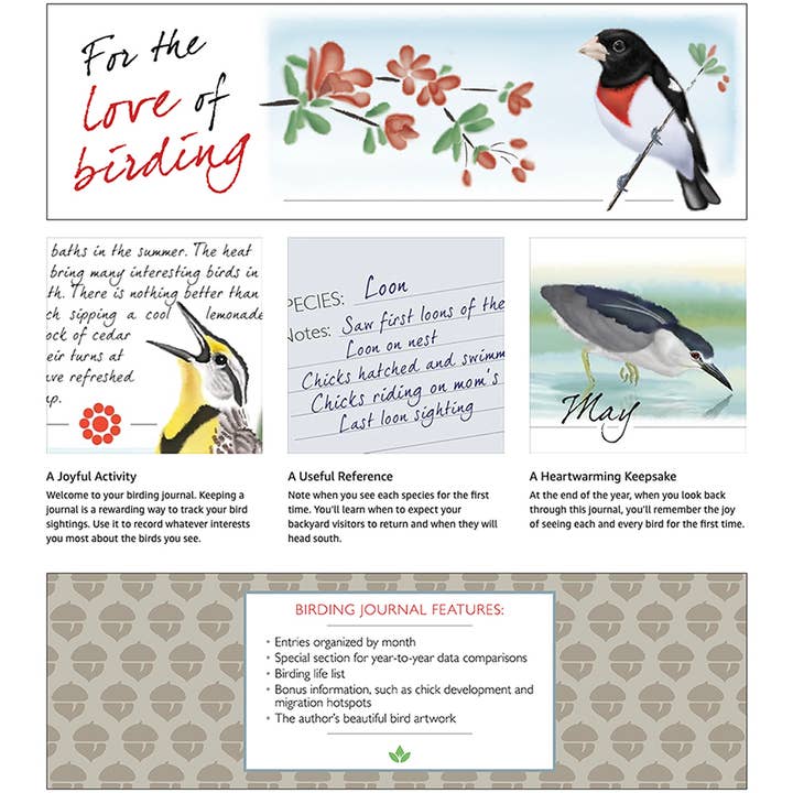 AdventureKEEN - Wholesale Journal/Diary - Birding Journal1