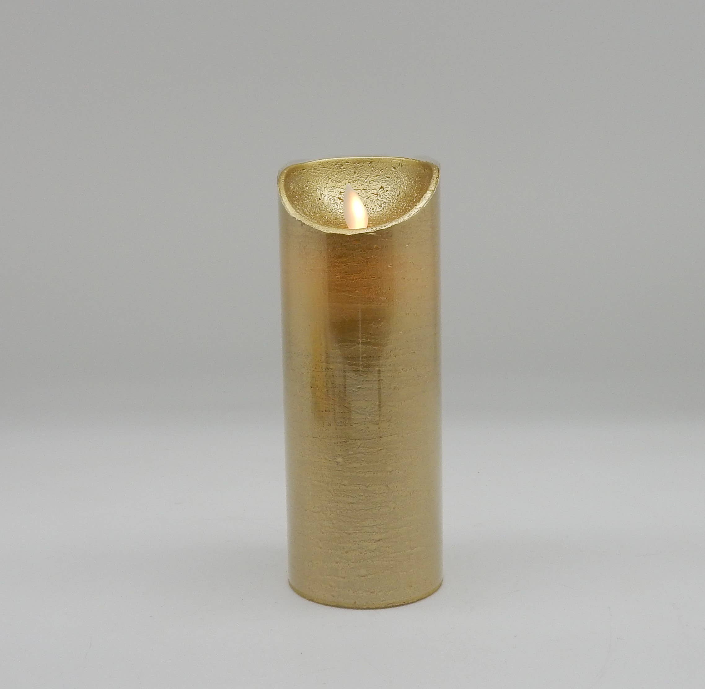 Green Pastures Wholesale – wholesale Flamlöst ljus – Green Pastures Wholesale LED-ljus i äkta vax med flamfria fladdrande ljus – pelarformade2