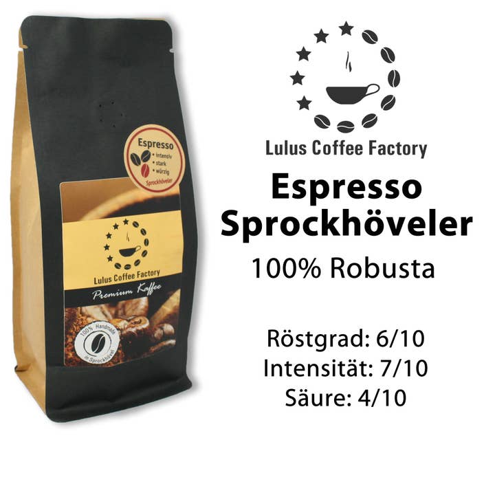 Lulus Coffee Factory - Espresso Der Sprockhövler für den Großhandel von Lulus Coffee Factory