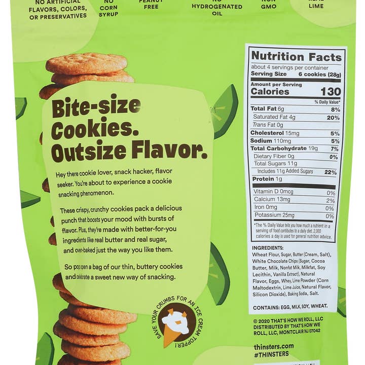 Everyday Supply Co - Wholesale Cookie - THINSTERS COOKIE THIN KEY LIME PIE - Case of 121