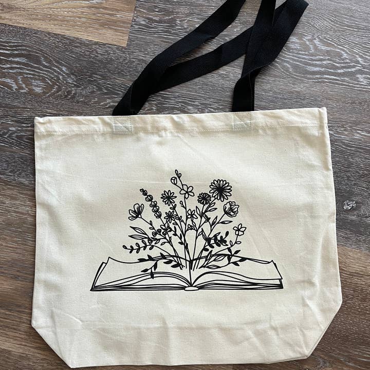 Book Tote Bag for wholesale by Here Comes The Sun