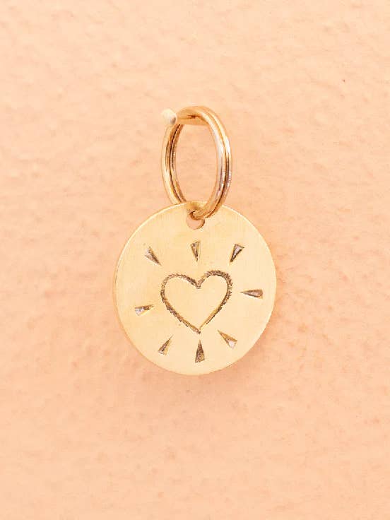 Nyckeltag - mini - hjärta för wholesale av YOOMEE