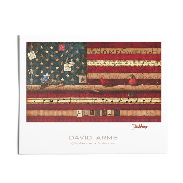 “In God We Trust” Art Print for wholesale by David Arms