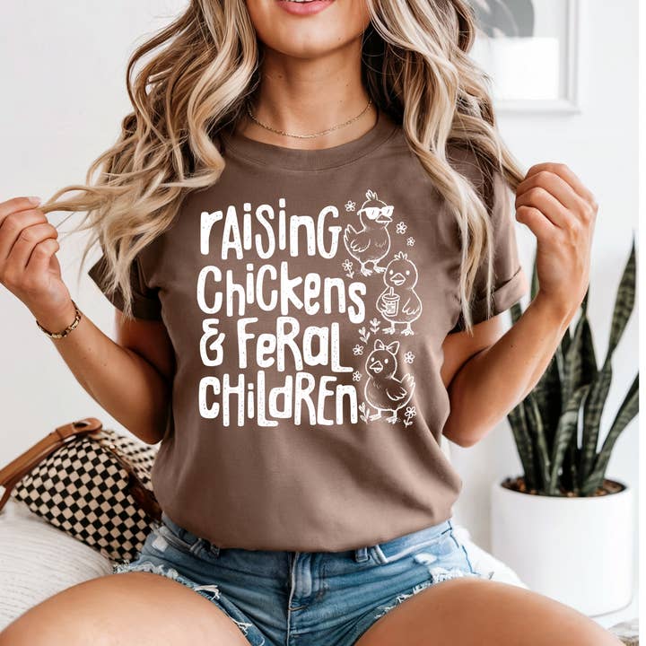 raising chickens & feral children for wholesale by The Jasper Boutique