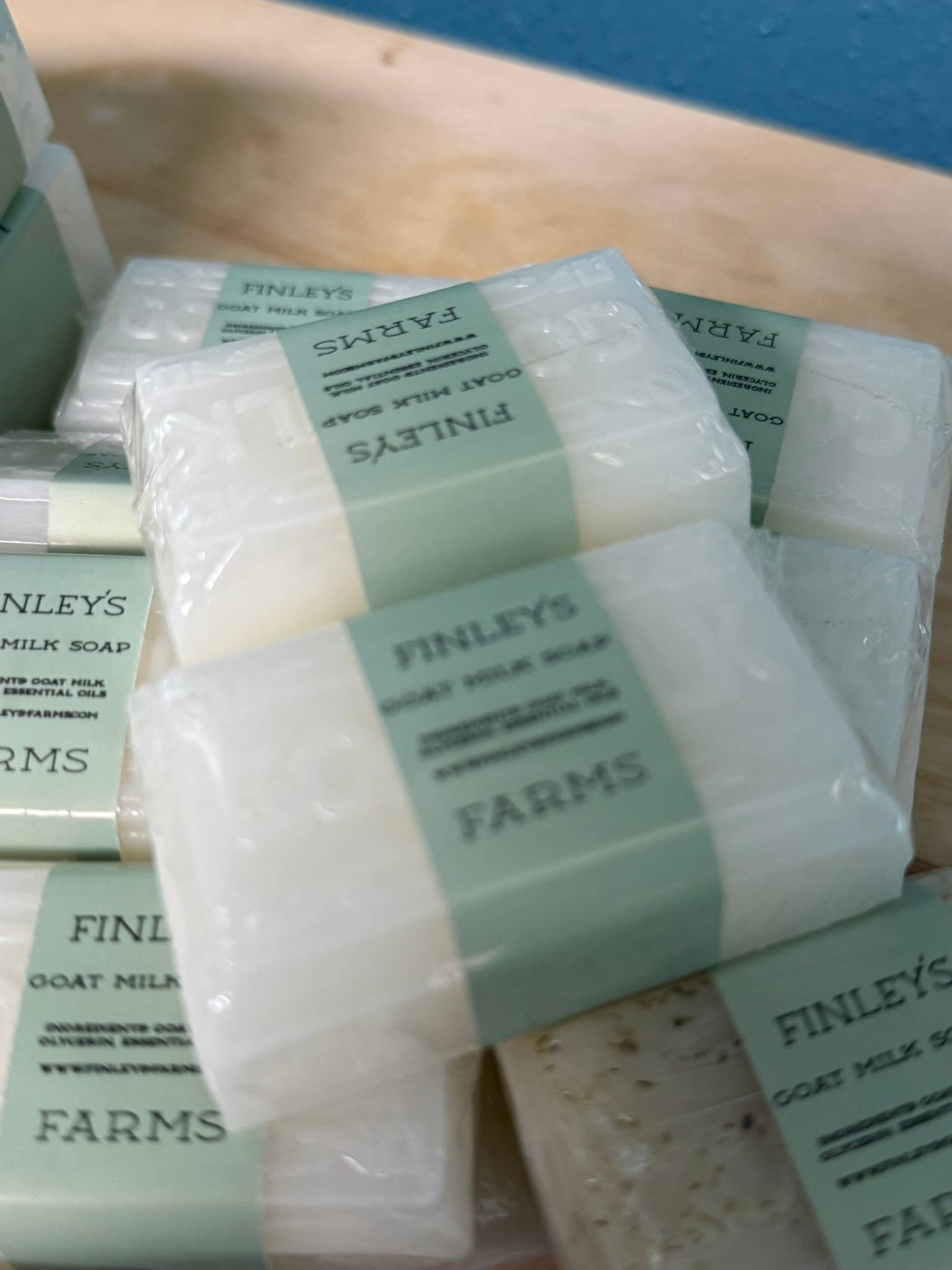 Finleys Farms - Wholesale Bar Soap - Finley’s Farms Goat Milk Soap – Travel Size Guest Bars1