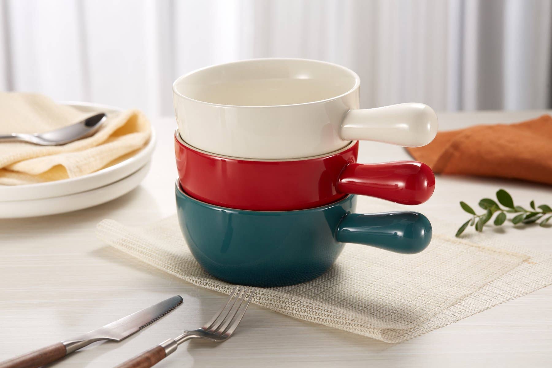 Kook - Wholesale Serve Bowl - Kook French Onion Soup Crocks, 24 oz, Set of 44