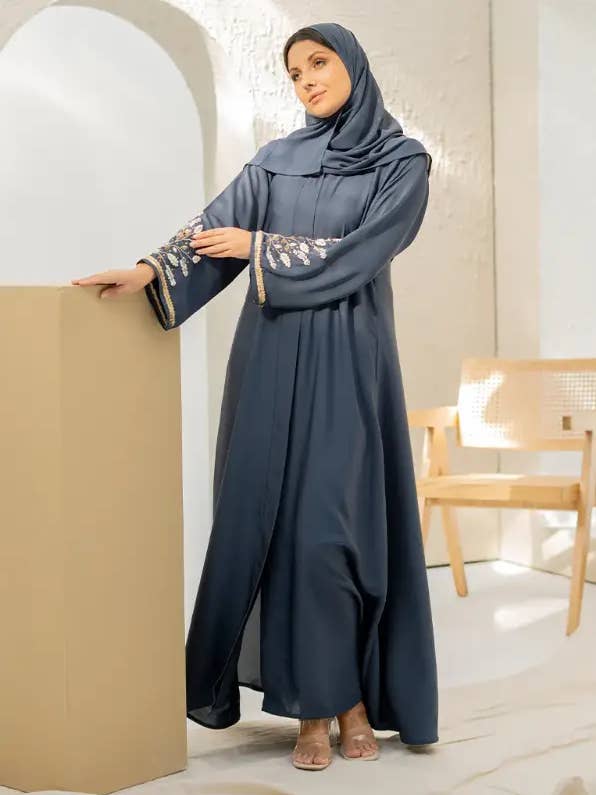Abaya adornada por Selema para venta al por mayor de Zod