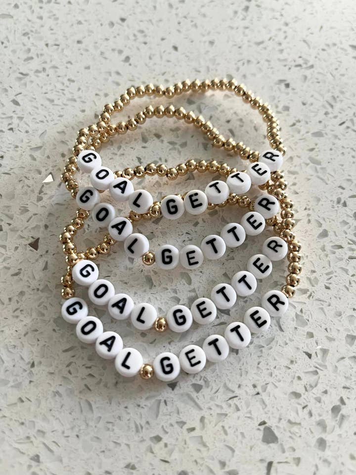 GOAL GETTER Bracelet, Graduation Gifts, Graduation Jewelry for wholesale by threefourteen