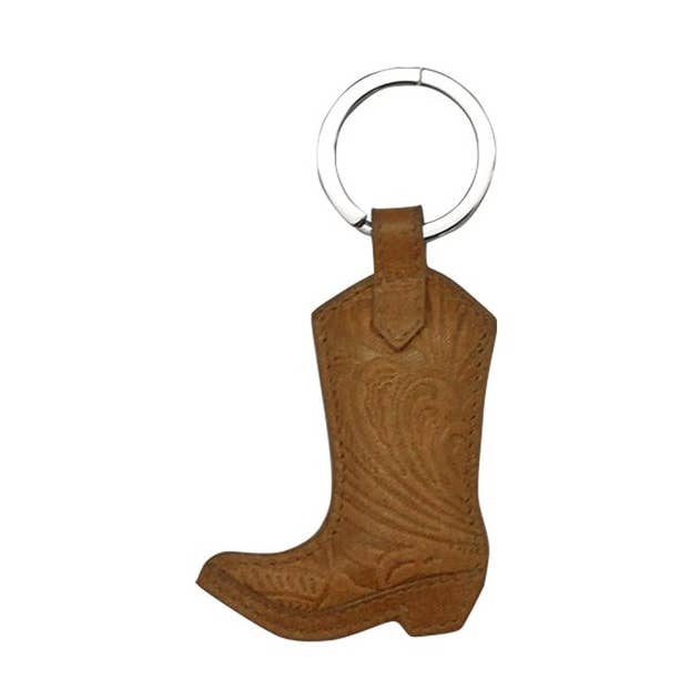 Cheyenne Leather Boot Key fob for wholesale by ili New York
