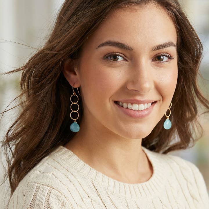 Treisi - Wholesale Dangle Earrings - Greta earrings - E273