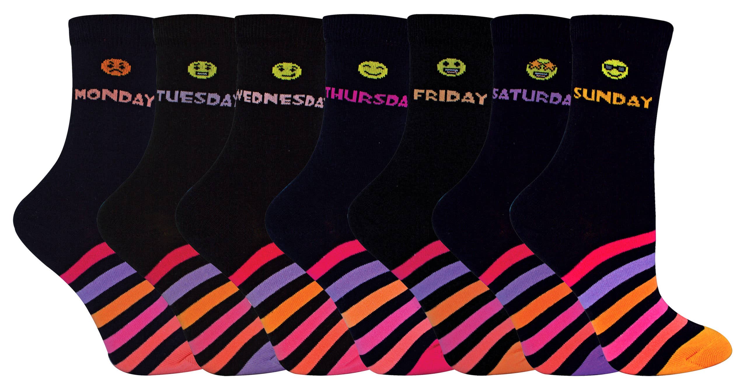 Pontivia Commerce - Wholesale Socks - Kids - SOCK SNOB - Kids Novelty Days of the Week Socks2