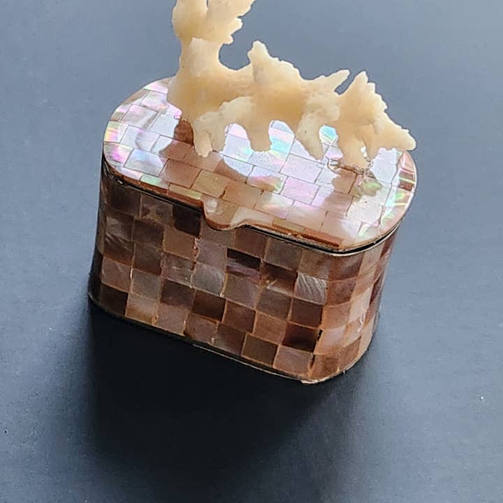 White Tulip Boutique - Wholesale Decorative Box - Mini Tawny Abalone MOP Shell Trinket Pill Box7