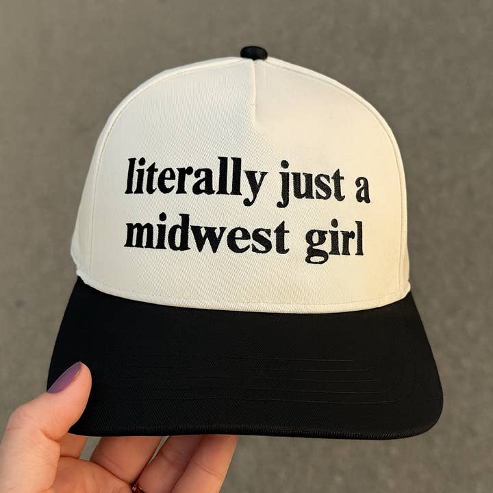 Embroidered Midwest Girl Snapback Hat for wholesale by Thread Friday
