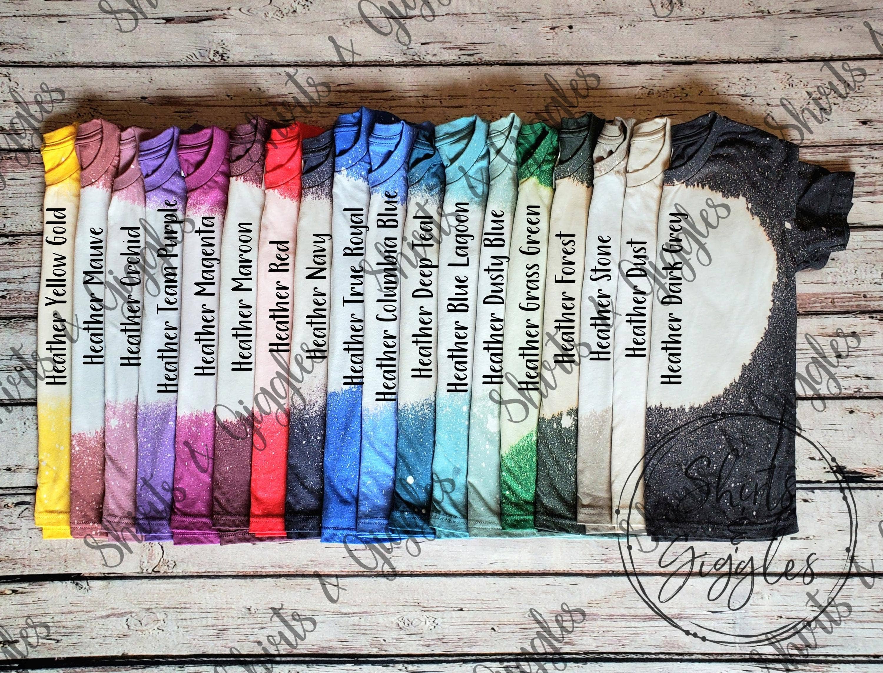 Shirts & Giggles - Venta al por mayor Camiseta con sublimación en blanco - Niños - Camisetas Juveniles Blanqueadas en Blanco Bella+Canvas®9