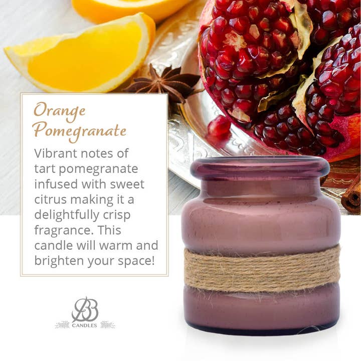 Mermaid Island Sea Lavender- Orange Pomegranate for wholesale by BB CANDLES