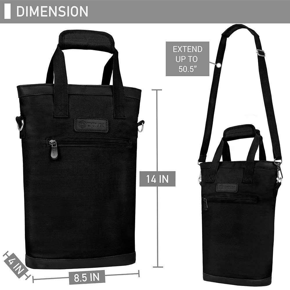 OPUX – wholesale Vinkasse – Klassisk vinväska för 2 flaskor22