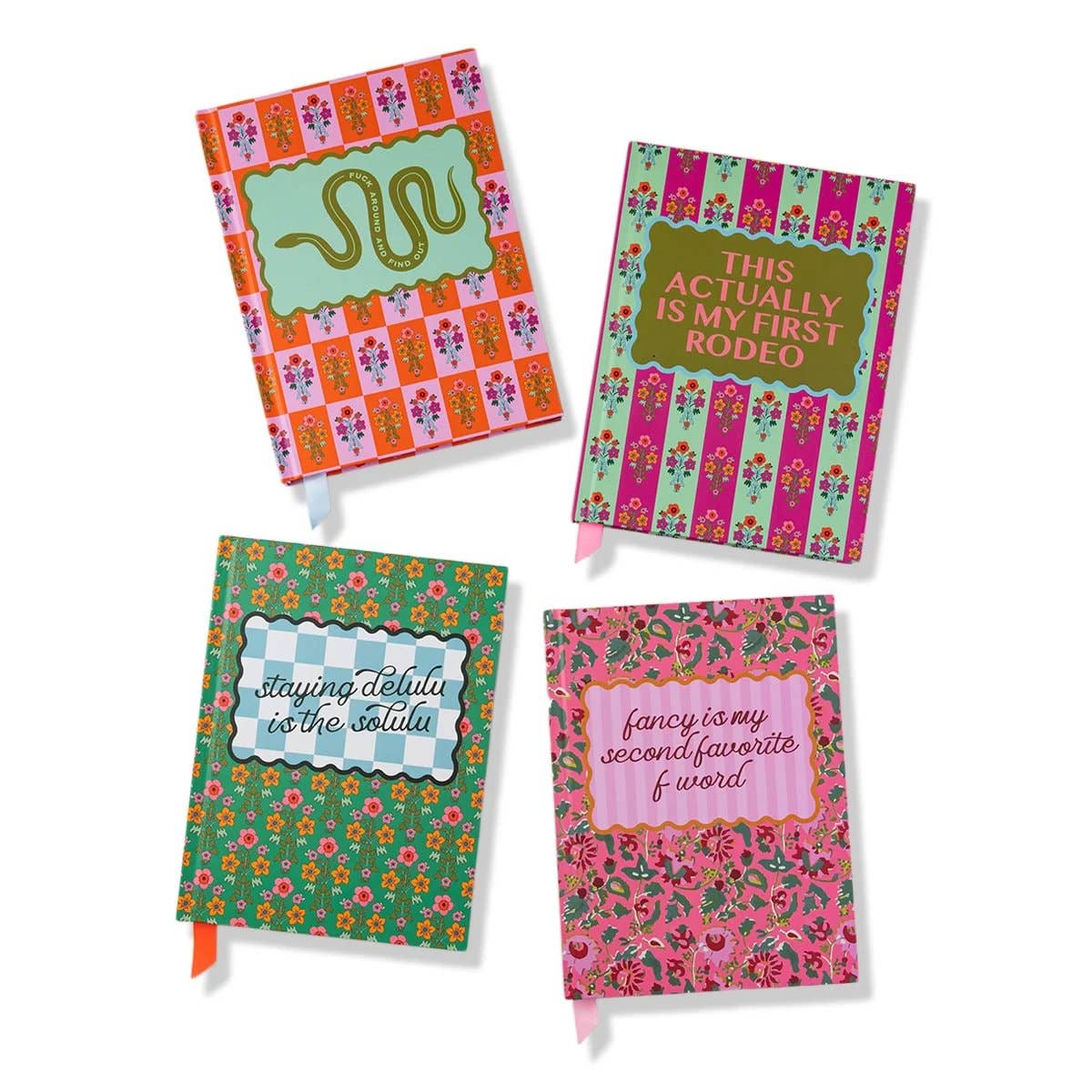 Furbish Studio – wholesale Notebook – Stitched Notebook S/4 - Spring Set3