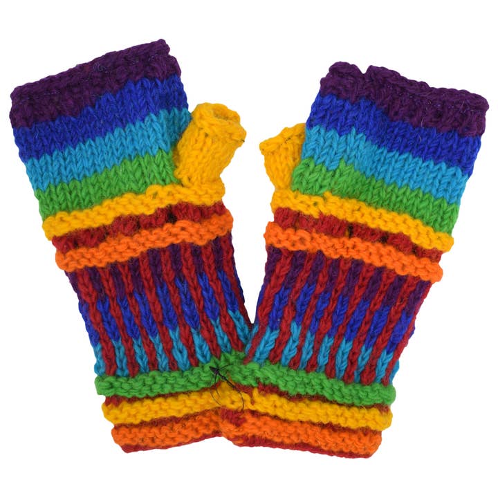 Gheri – wholesale Gloves – Women's – Womens Fleecelined Wrist Warmer Fingerless Gloves Pack of 102