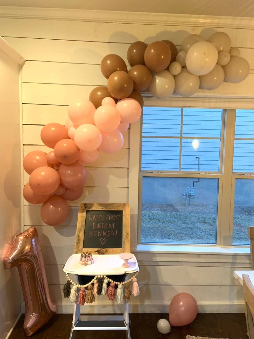 Hullaballoons - Wholesale DIY Craft Kit - Boho Balloon Garland Kit | 4-Foot DIY Balloon Garland Kit3